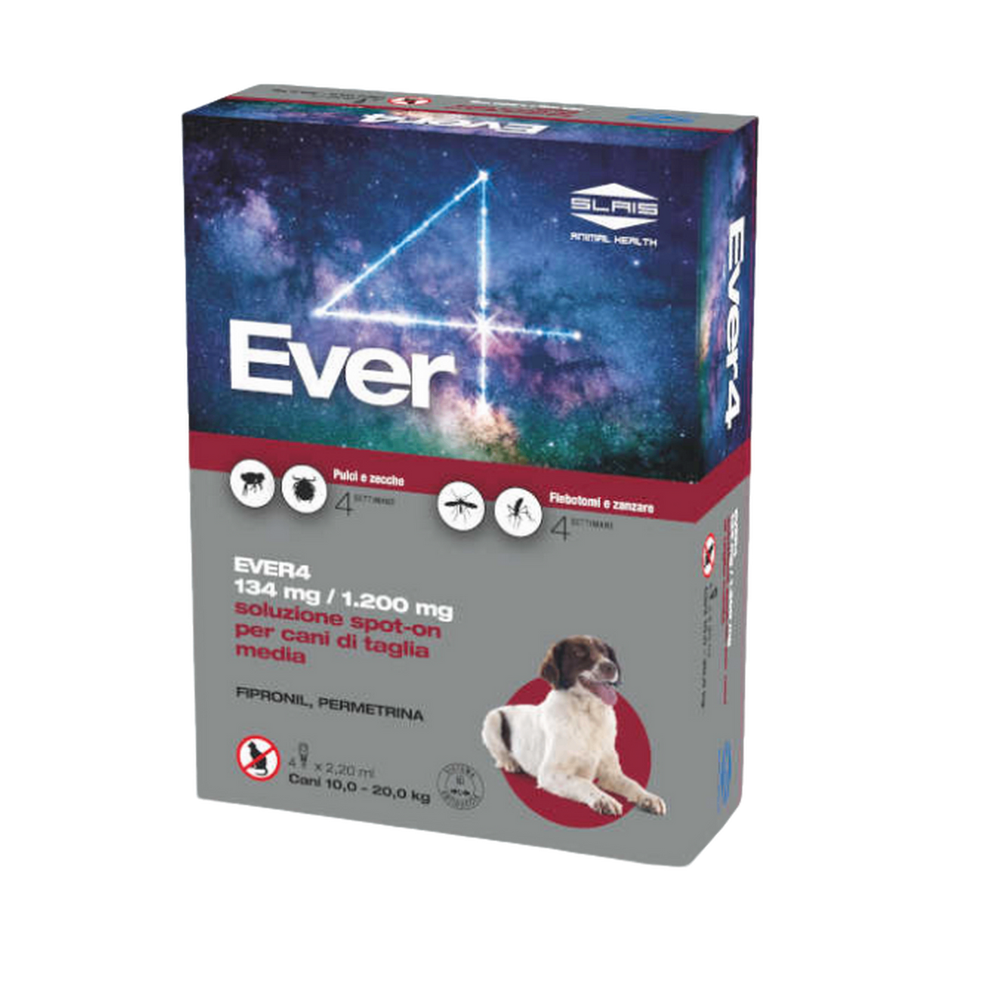 EVER4 – Spot-On CANE M (10 – 20kg) 4 pipette-0