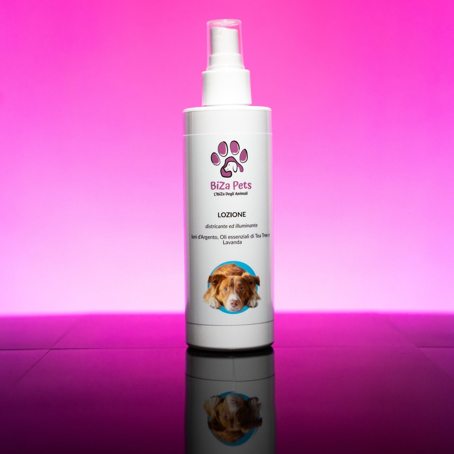 Lozione Districante Illuminante per Cani BiZa Pets – Naturale, Made in Italy-0
