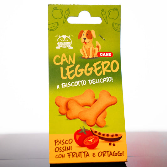 Can Leggero Biscotto Snack per Cani 50g – Naturale e Delicato-0