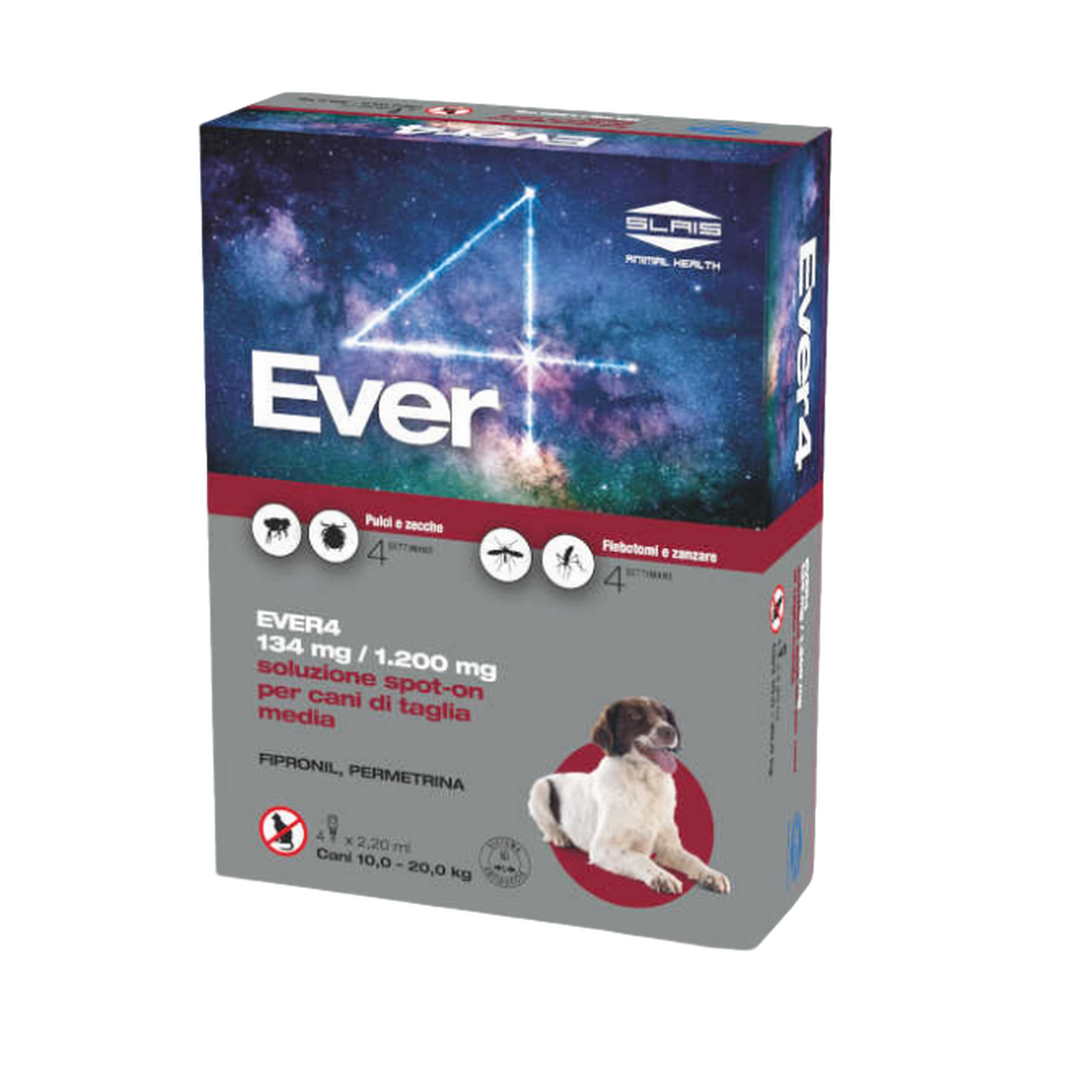 EVER4 – Spot-On CANE M (10 – 20kg) 4 pipette-0