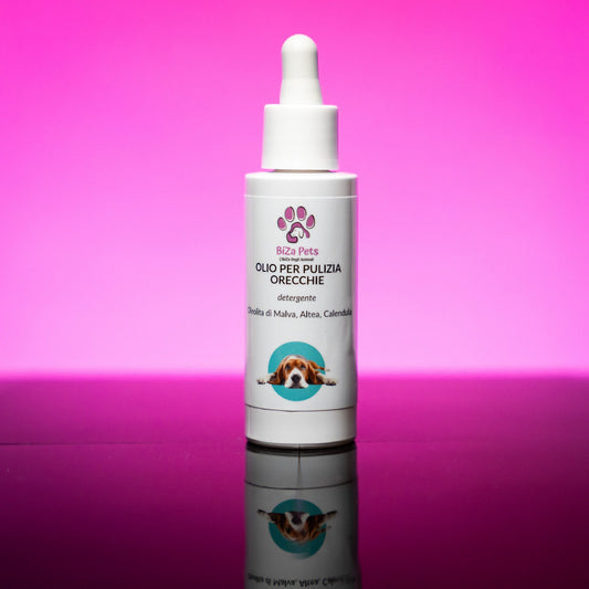 Olio Detergente Naturale per Orecchie Cani BiZa Pets – Lenitivo e Delicato 30 ml-0